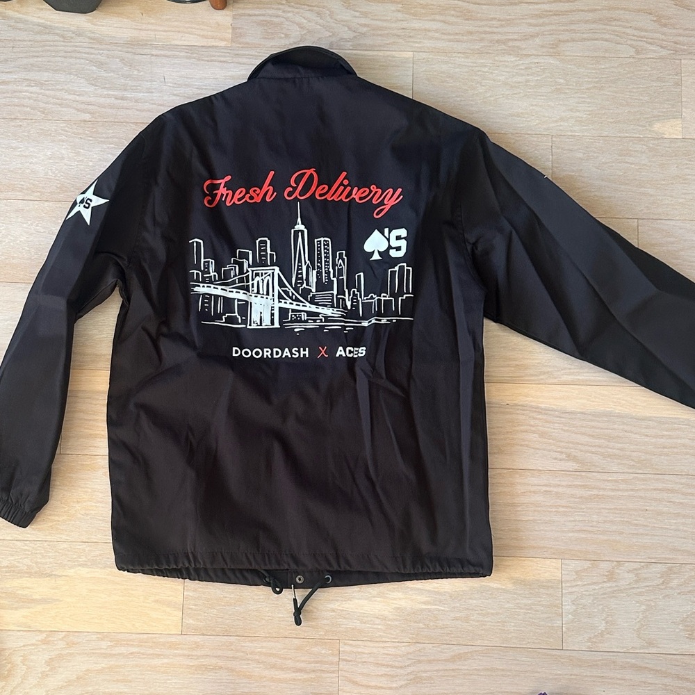 Black Coach Jacket - Picture 2 of 2
